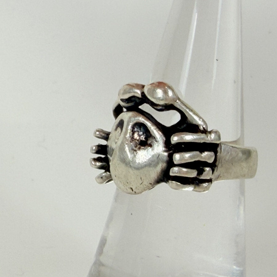 Silver Crab Ring Size 7