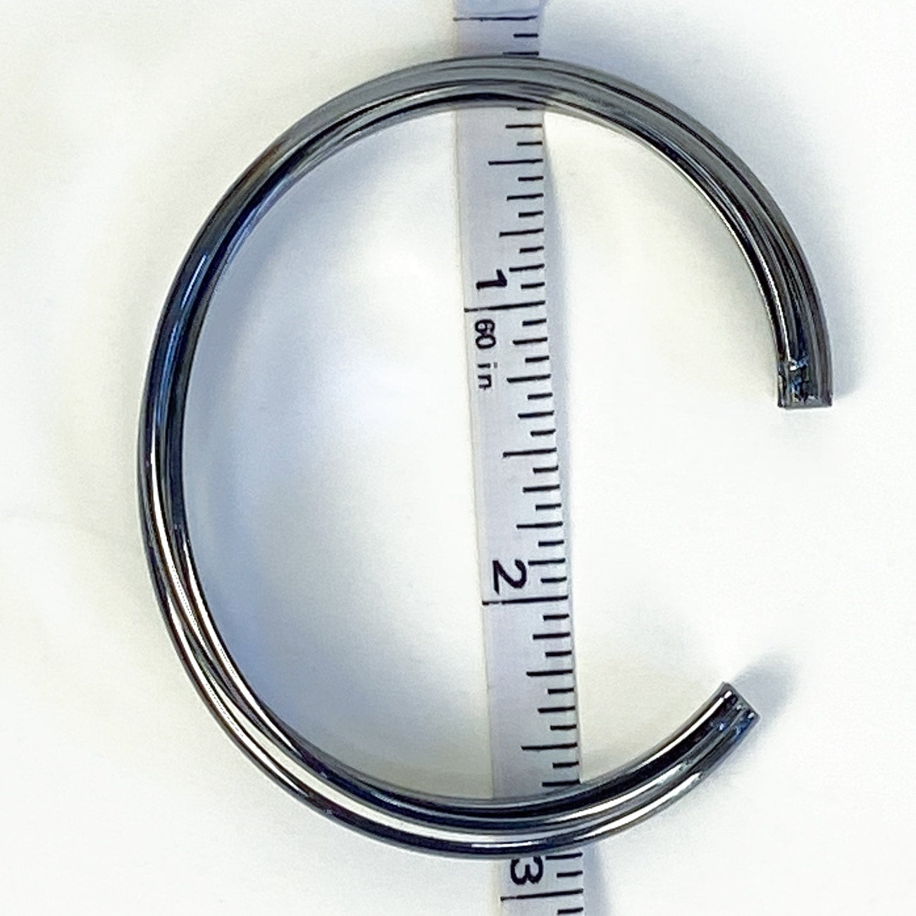Gunmetal Gray Cuff Bracelet