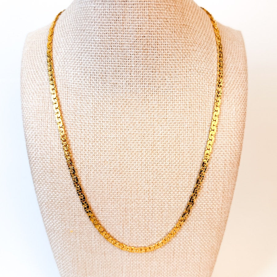 14kt Gold Plated Chain necklace