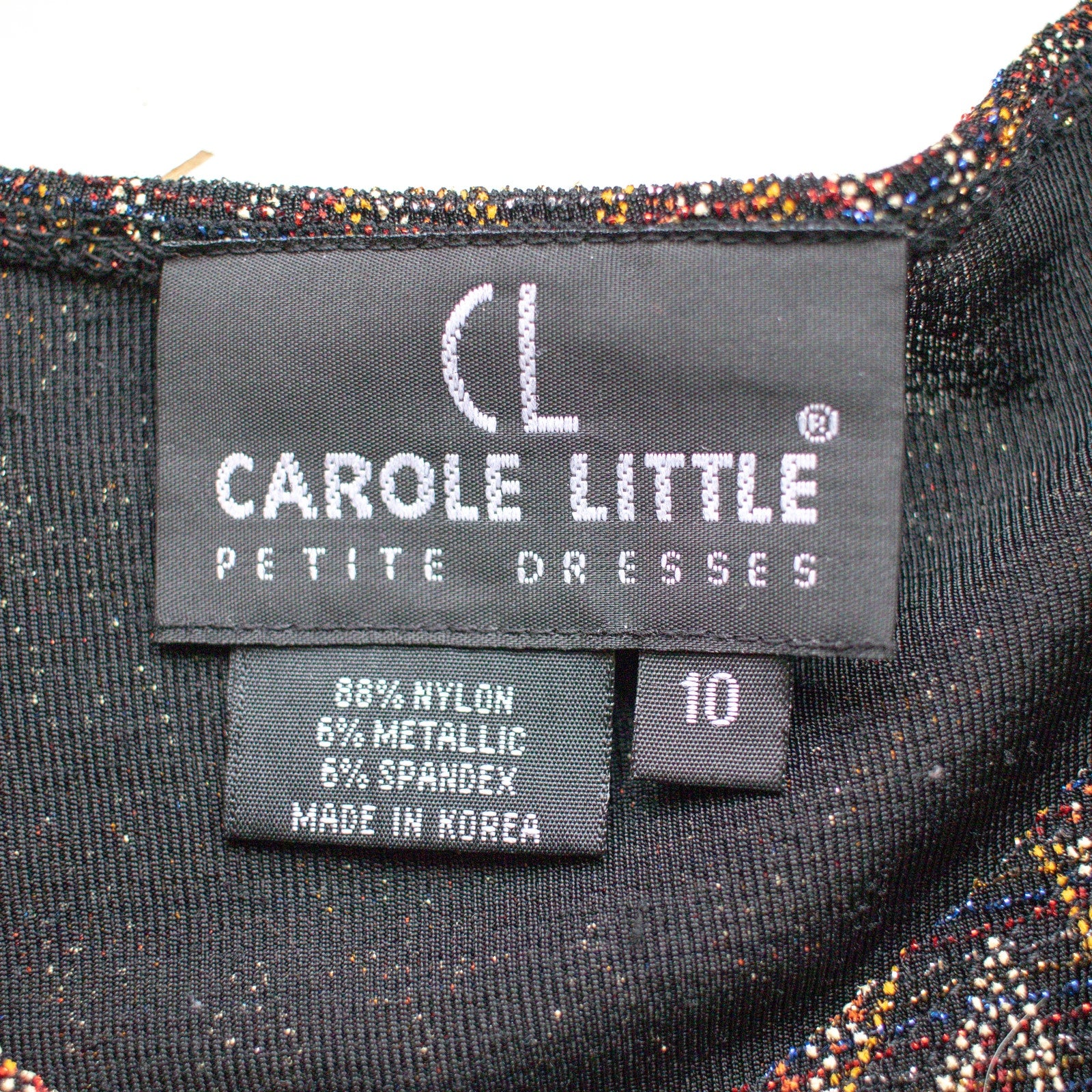 Vintage Sparkly Button Up Size 10