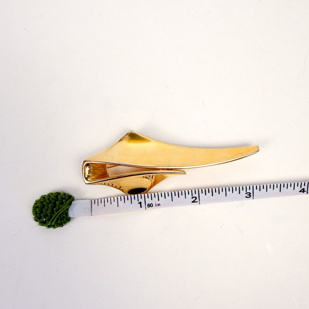 Golden Vittorio Brooch