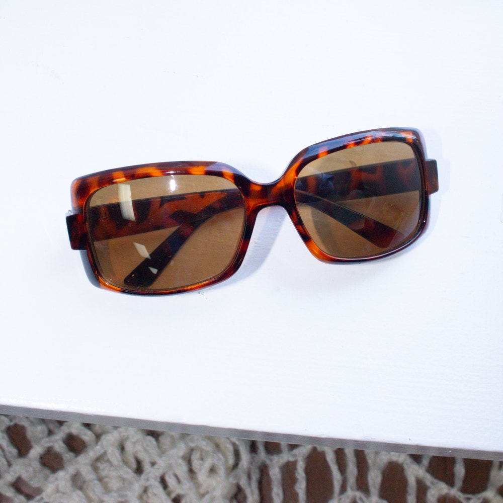 Brown Tortiseshell Square Sunglasses