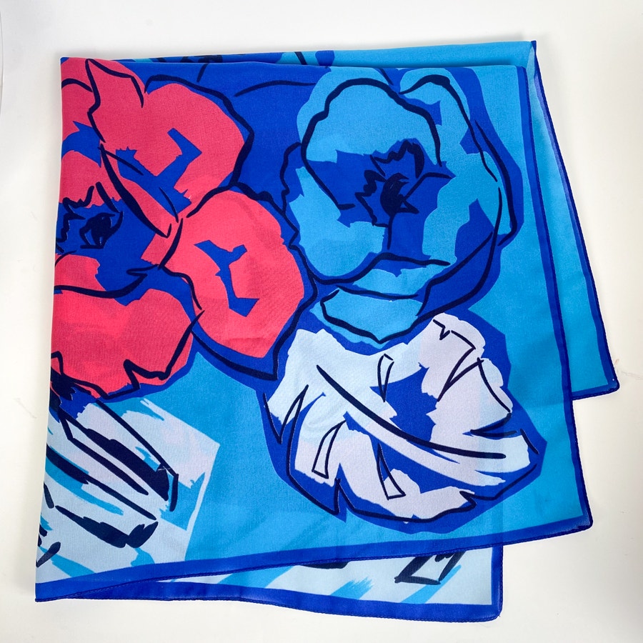 Vintage Jumbo Square Scarf
