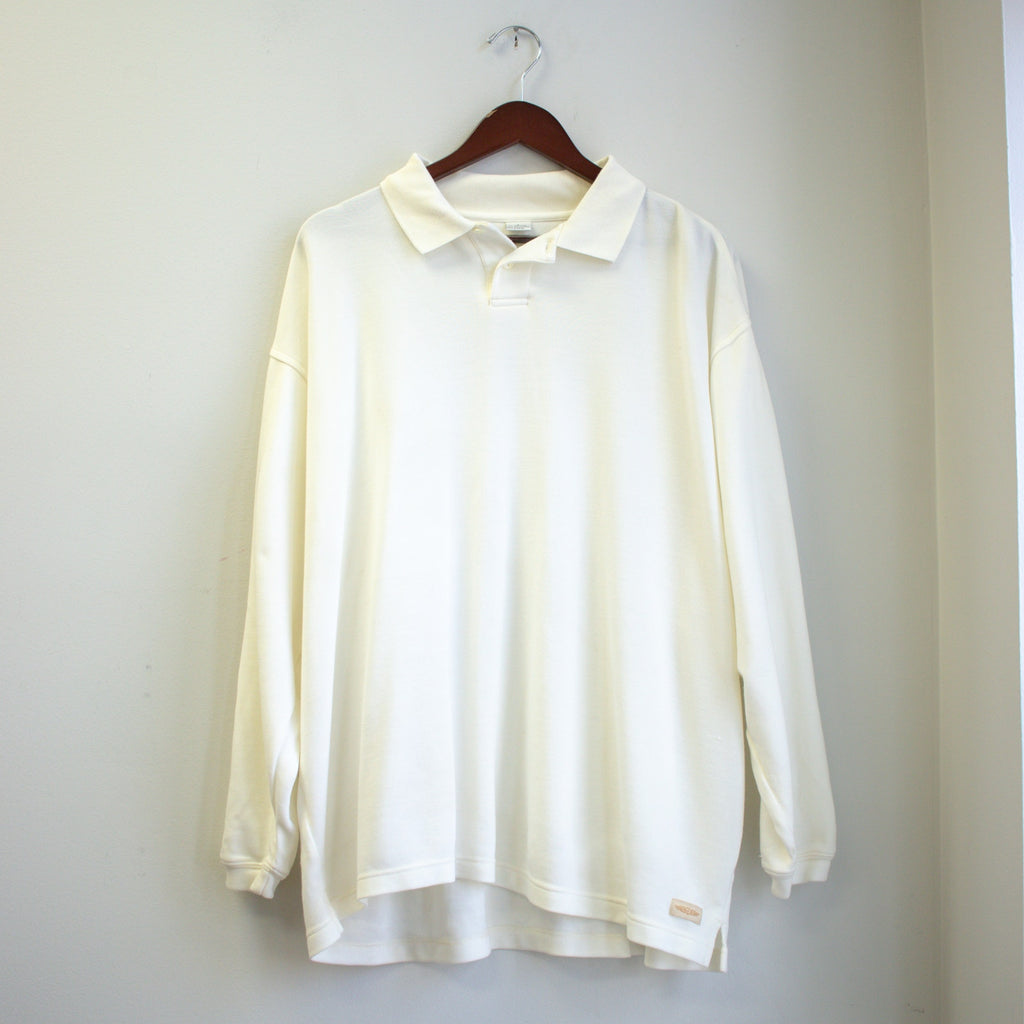 Vintage Long Sleeve Polo Size Large