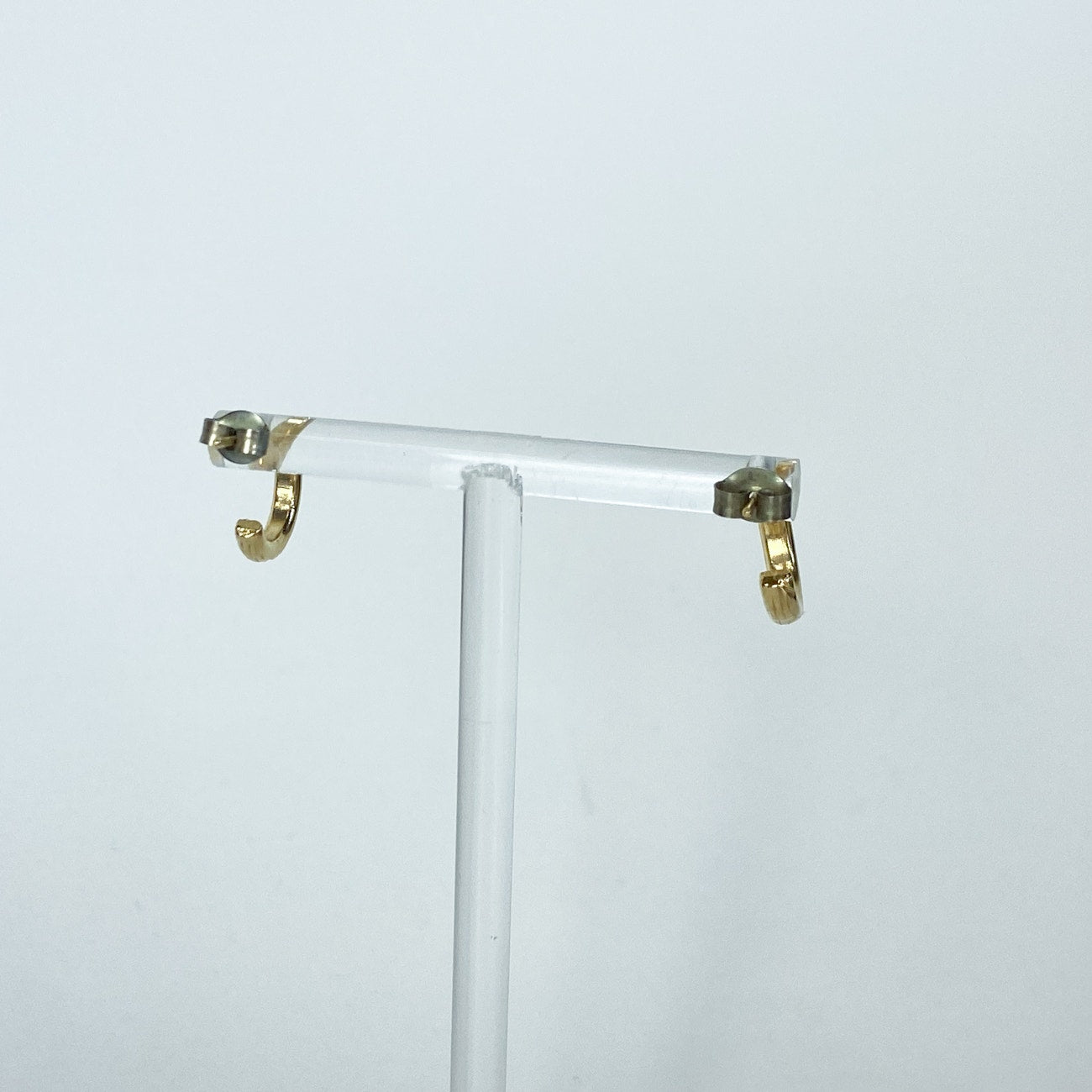Vintage Small Gold Hoop Earrings