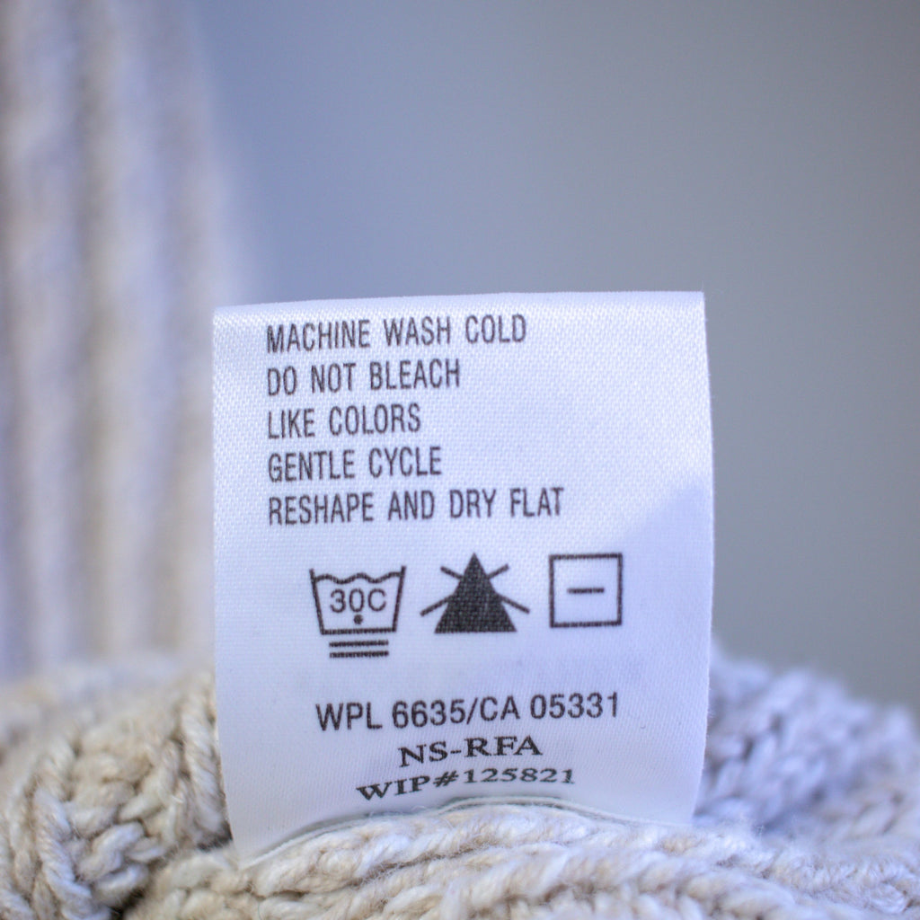 Woolrich Oatmeal Sweater Vest Size Small