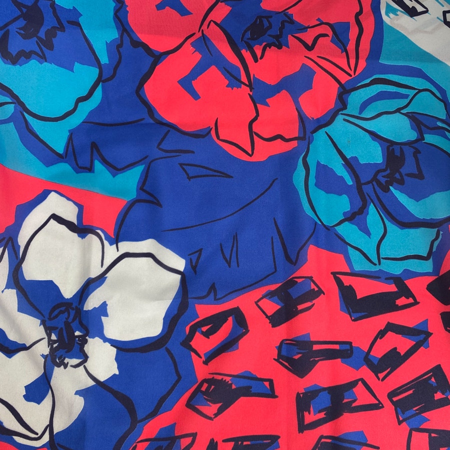 Vintage Jumbo Square Scarf