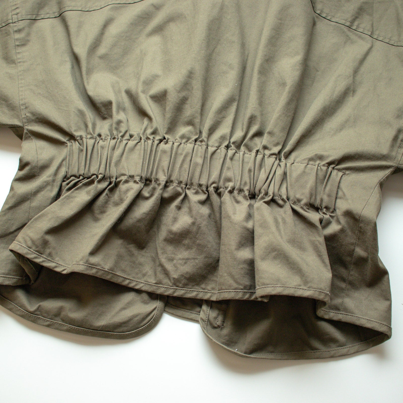 Anthropologie Green Belted Utility jacket Size Small