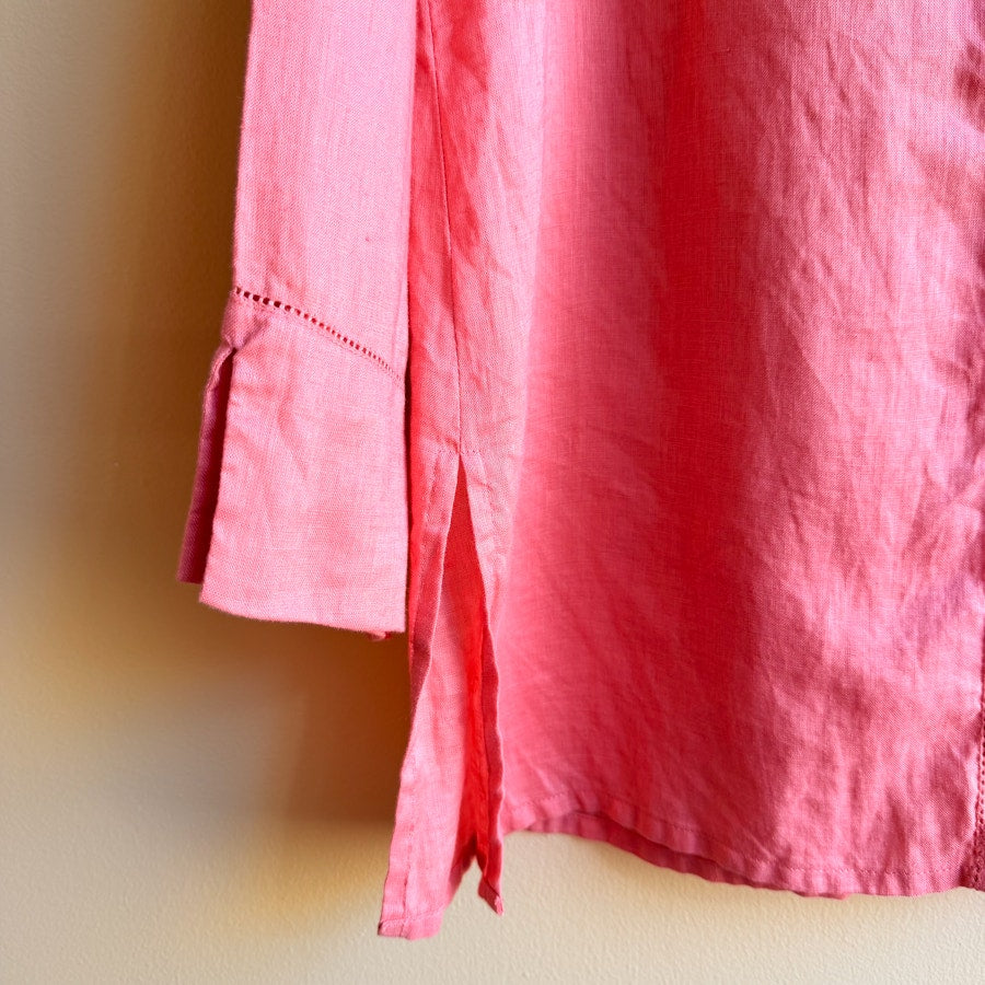 Women's 100% Linen Top Size 6