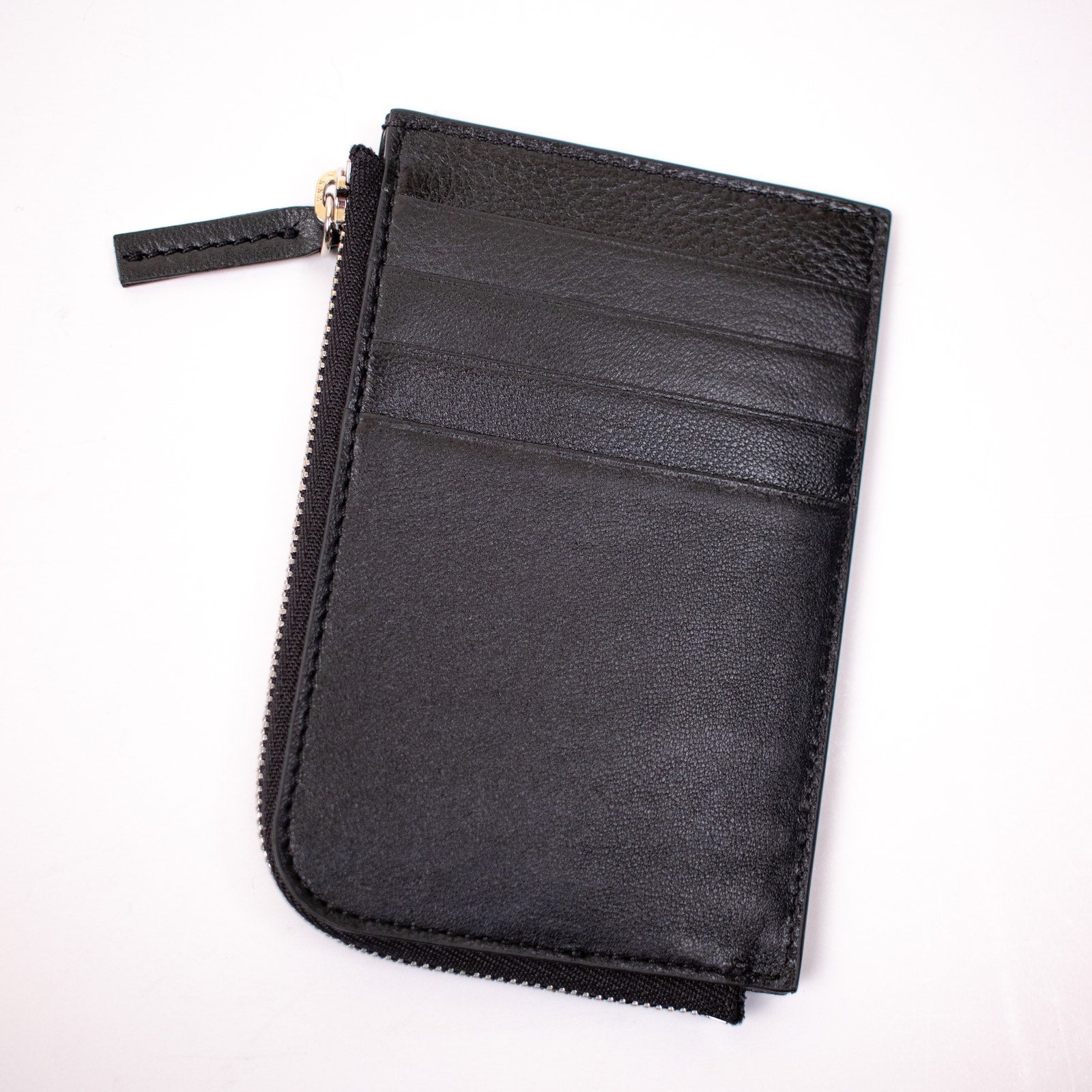 Hyer Goods Electric Blue Multi Piccolo Zipper Card Wallet