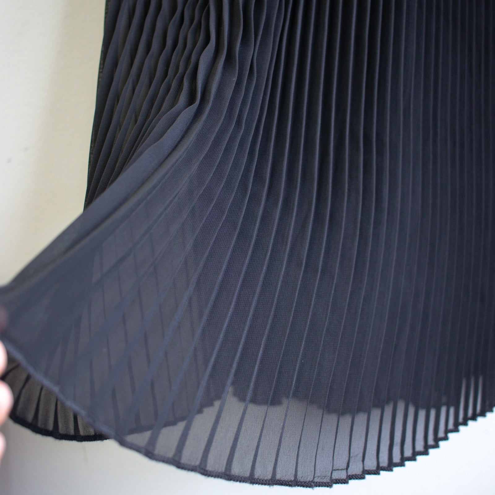 Vintage Strapless Dress Black