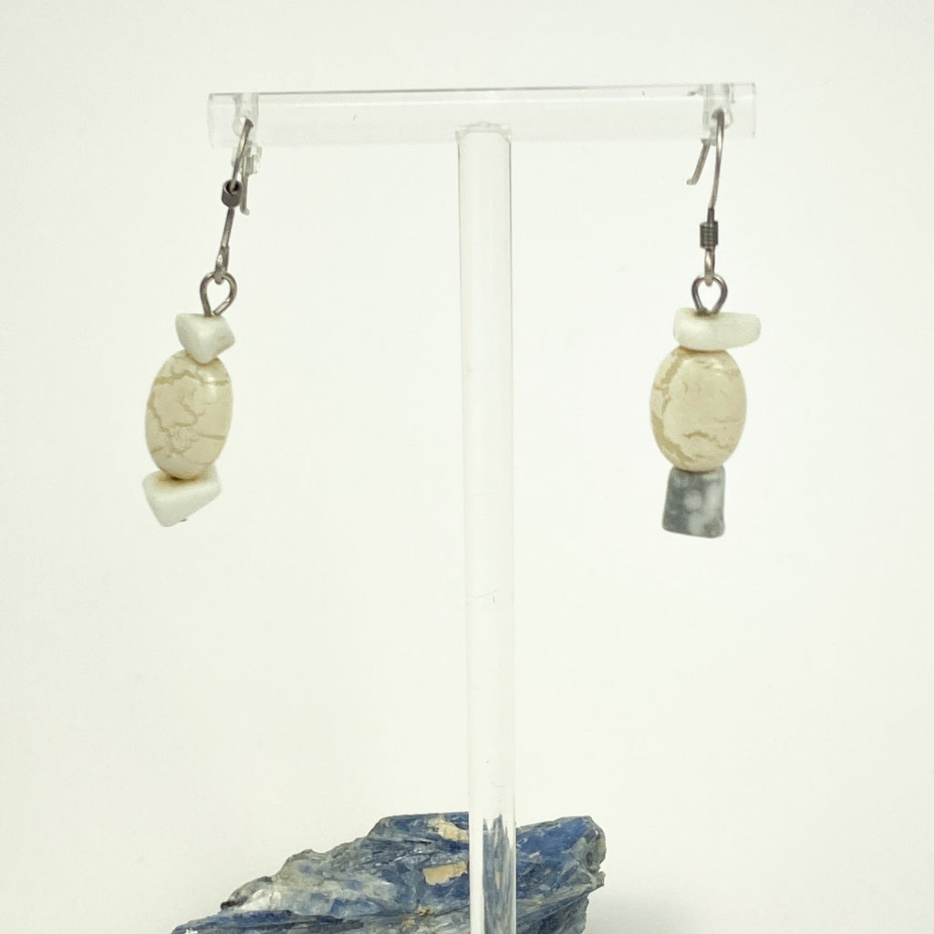 Dangly Shell Earrings Vintage 90s