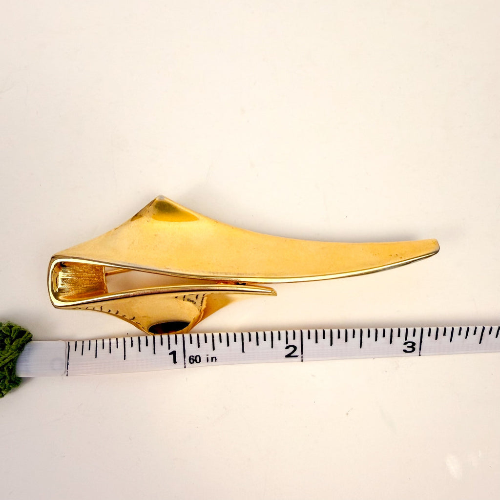 Golden Vittorio Brooch