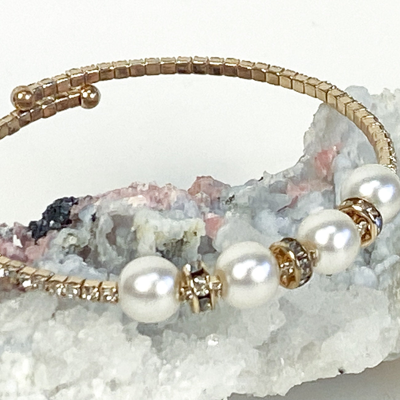 Adjustable Rhinestone Bracelet