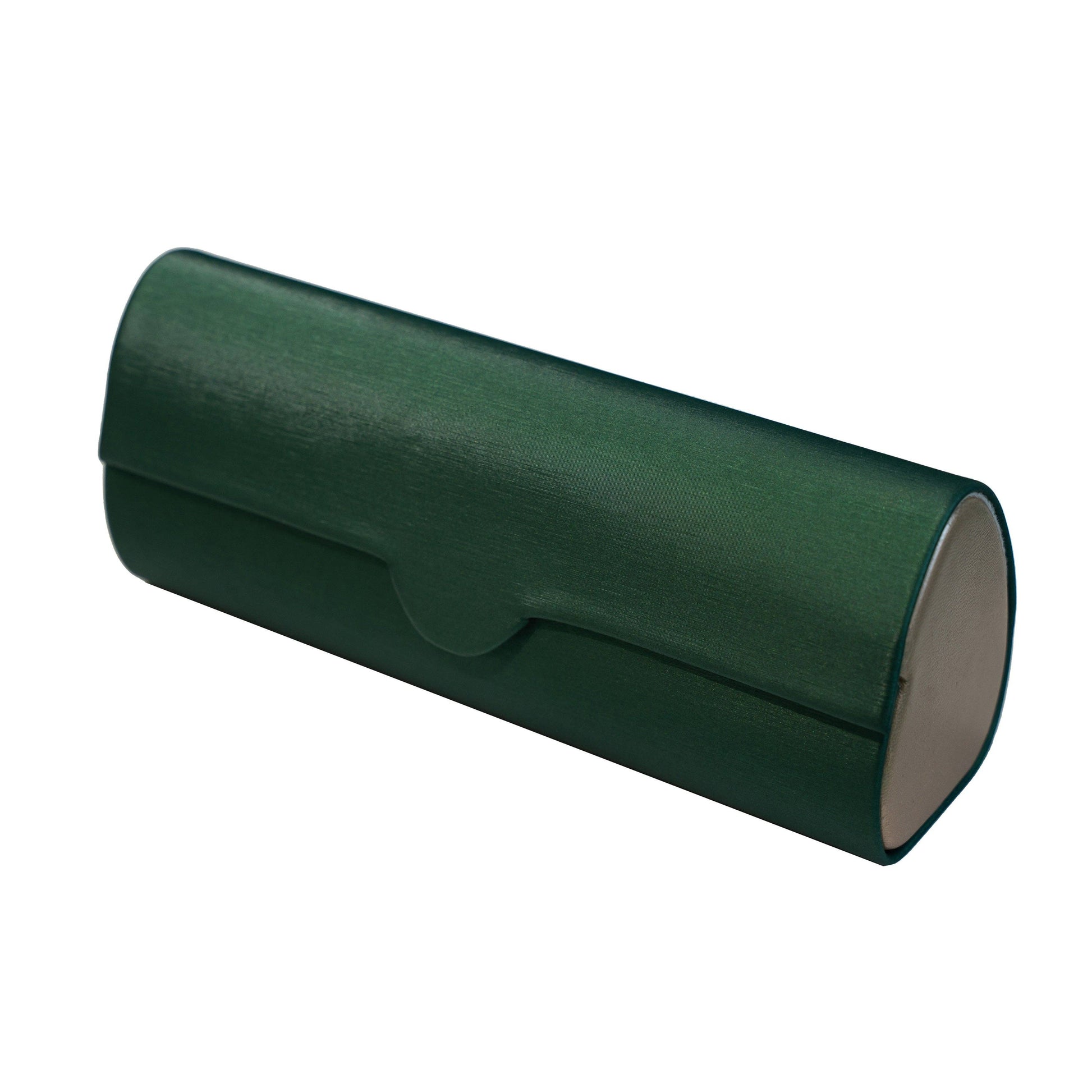 Vintage-Inspired Magnetic Retro Cylindrical Glasses Case