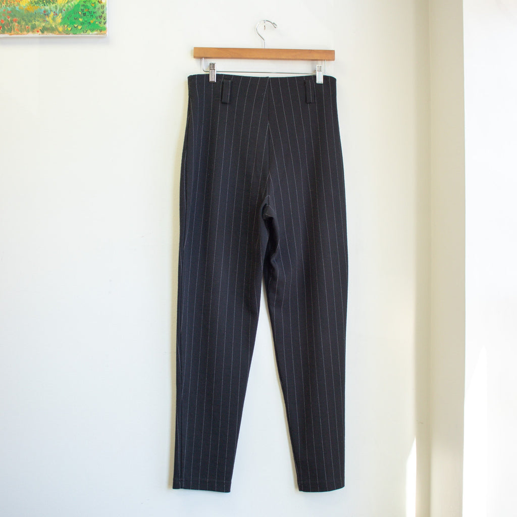 90s Pinstripe Stretch Pant Juniors Size Large