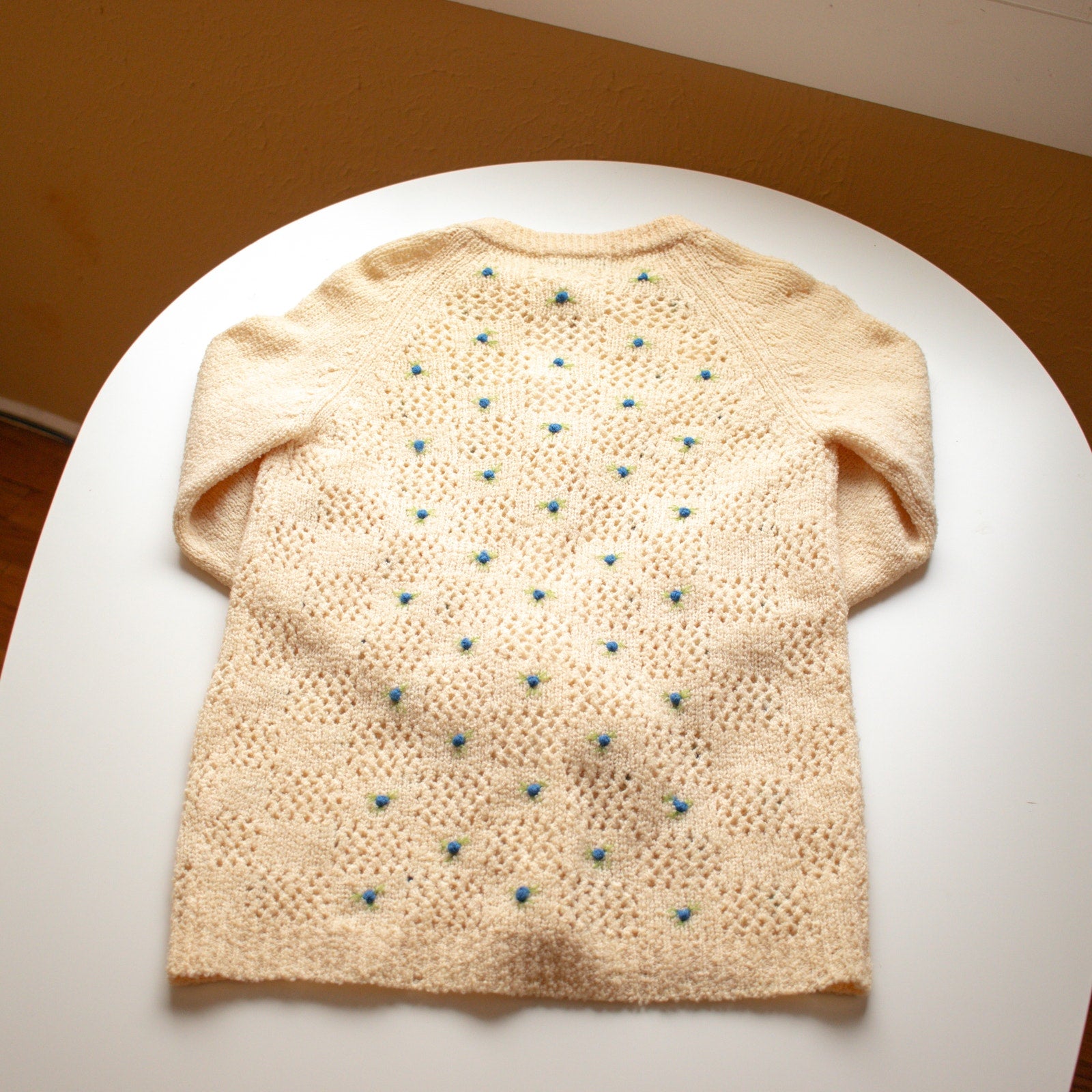 Vintage Wool-Blend Cardigan Size Small