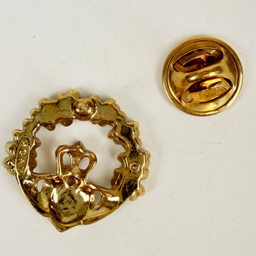 Avon claddagh pin