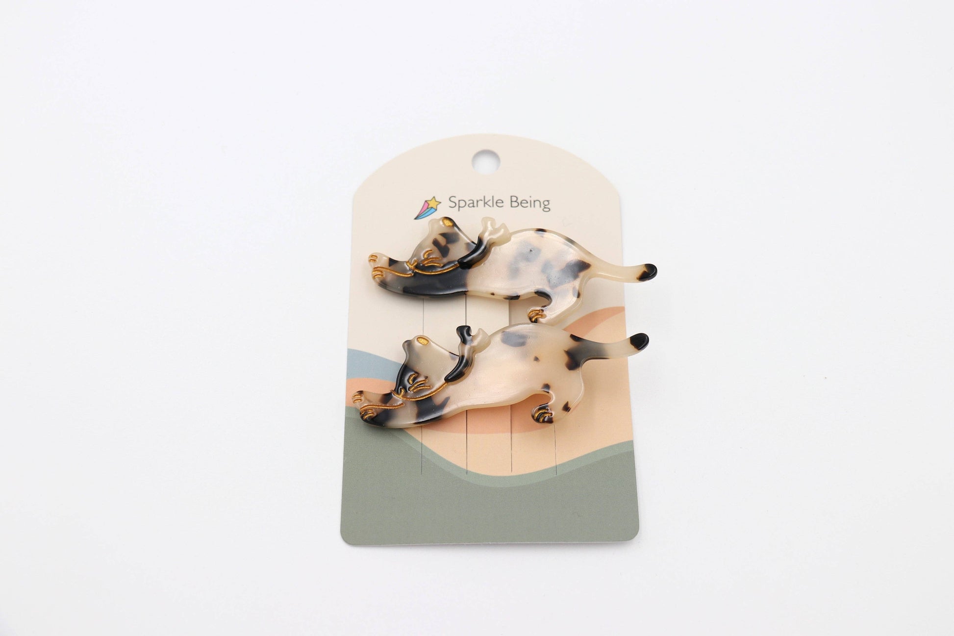 Stretching Cat Hair Clips Set of 2