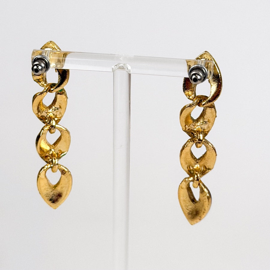 Deadstock Claire's Chunky Enamel Dangly Earrings
