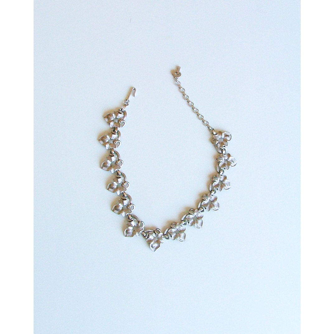 Vintage Puccini Choker Silver Tone