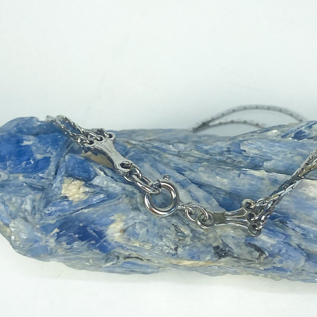 Silver Tone Multi Strand Bracelet.