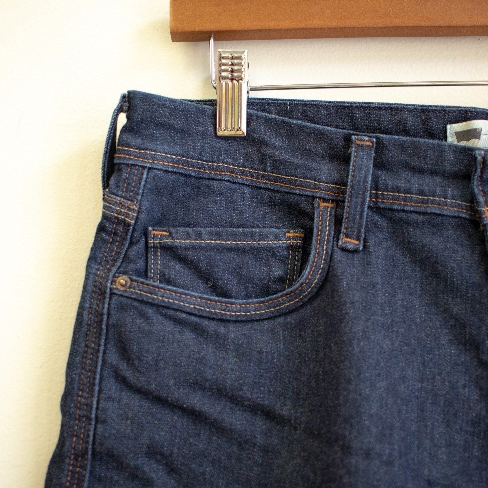 Levi's Dark Wash High Rise Denim Shorts Size 10