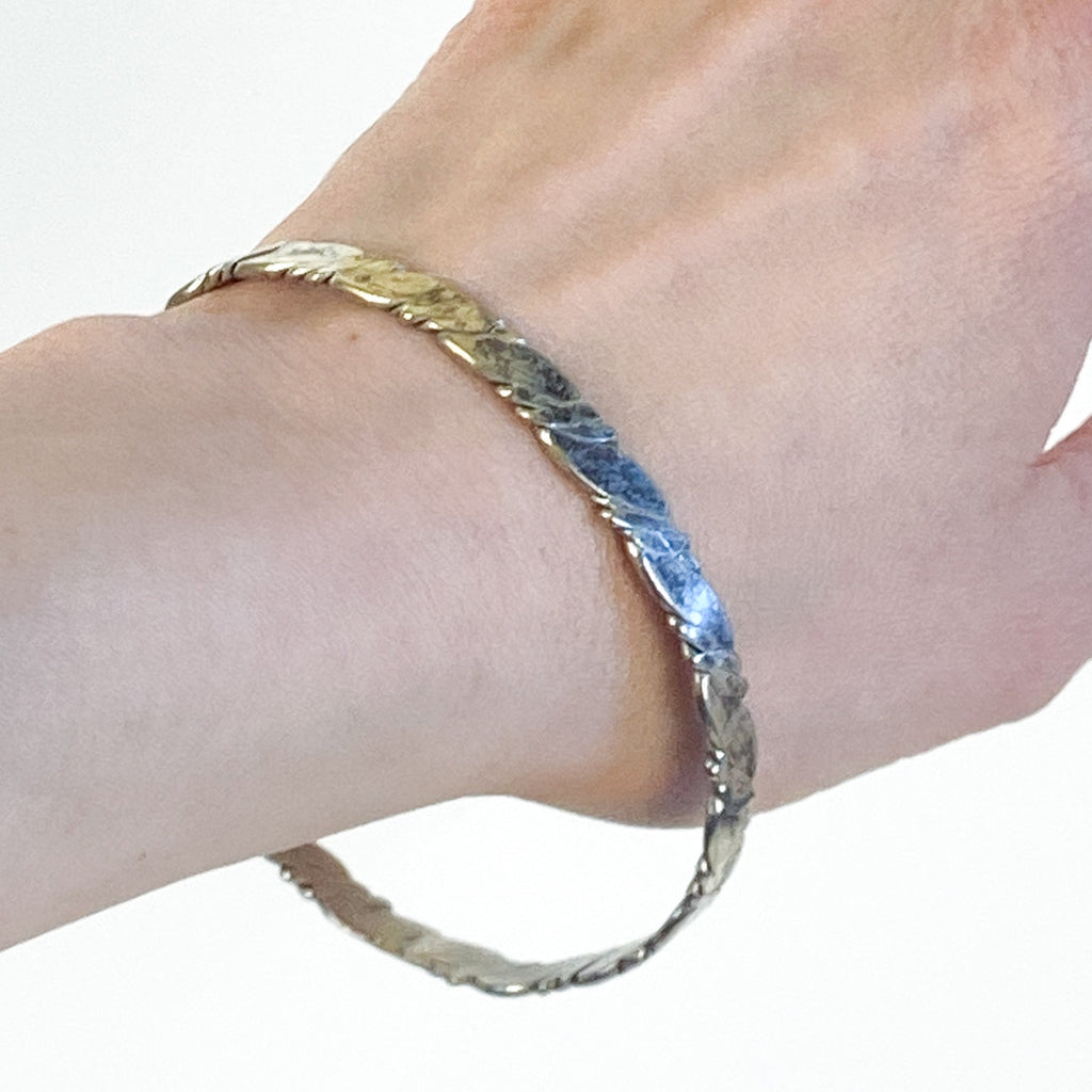 Made in Mexico Bangle Silver Plated Bracelet