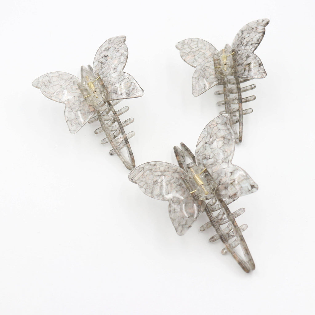 4.5'' Hair Claw & Hair Clip - Butterfly