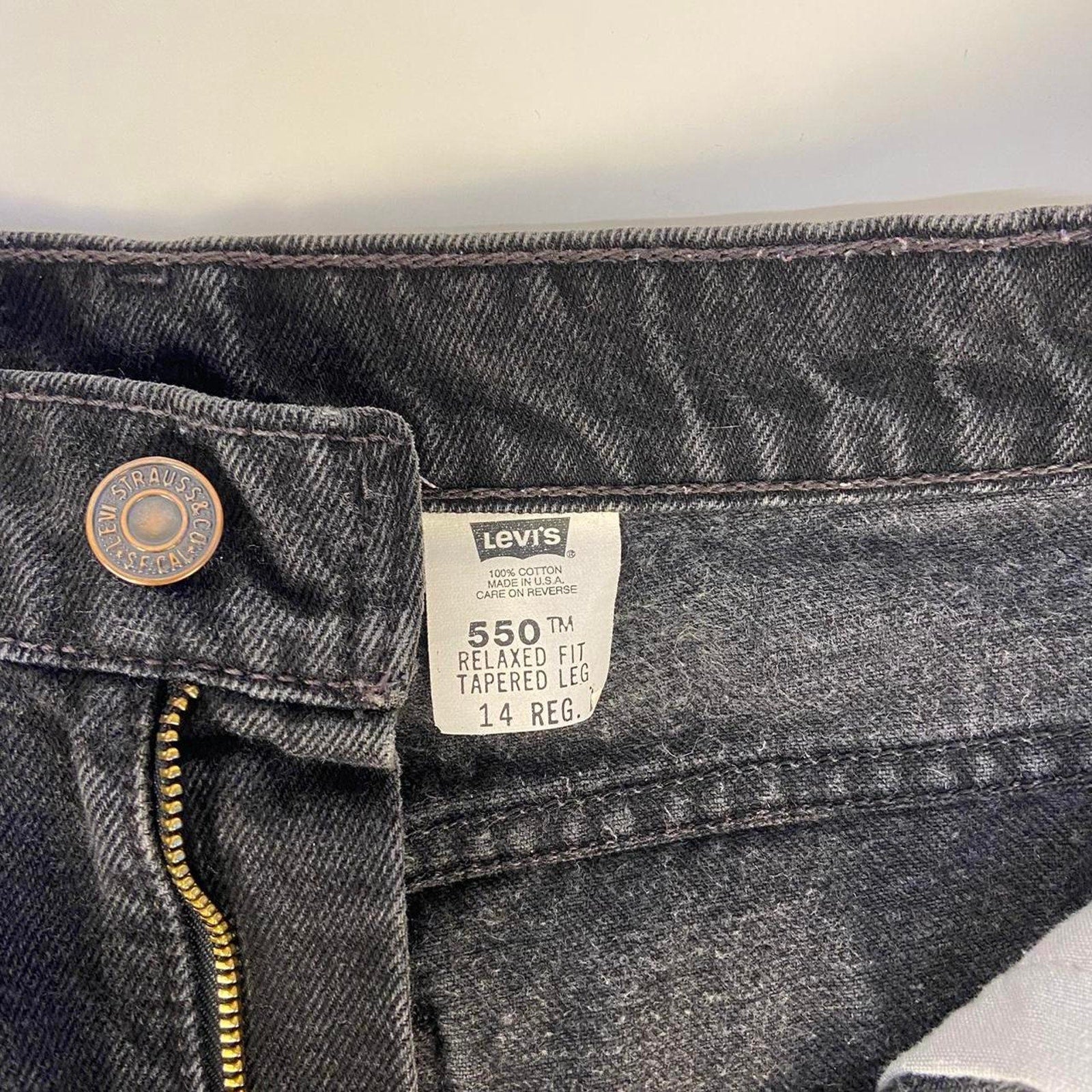 Levis Black Jeans Size 30x32