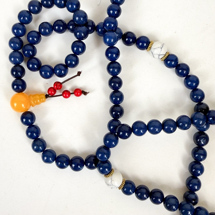Lapis Mala Beads