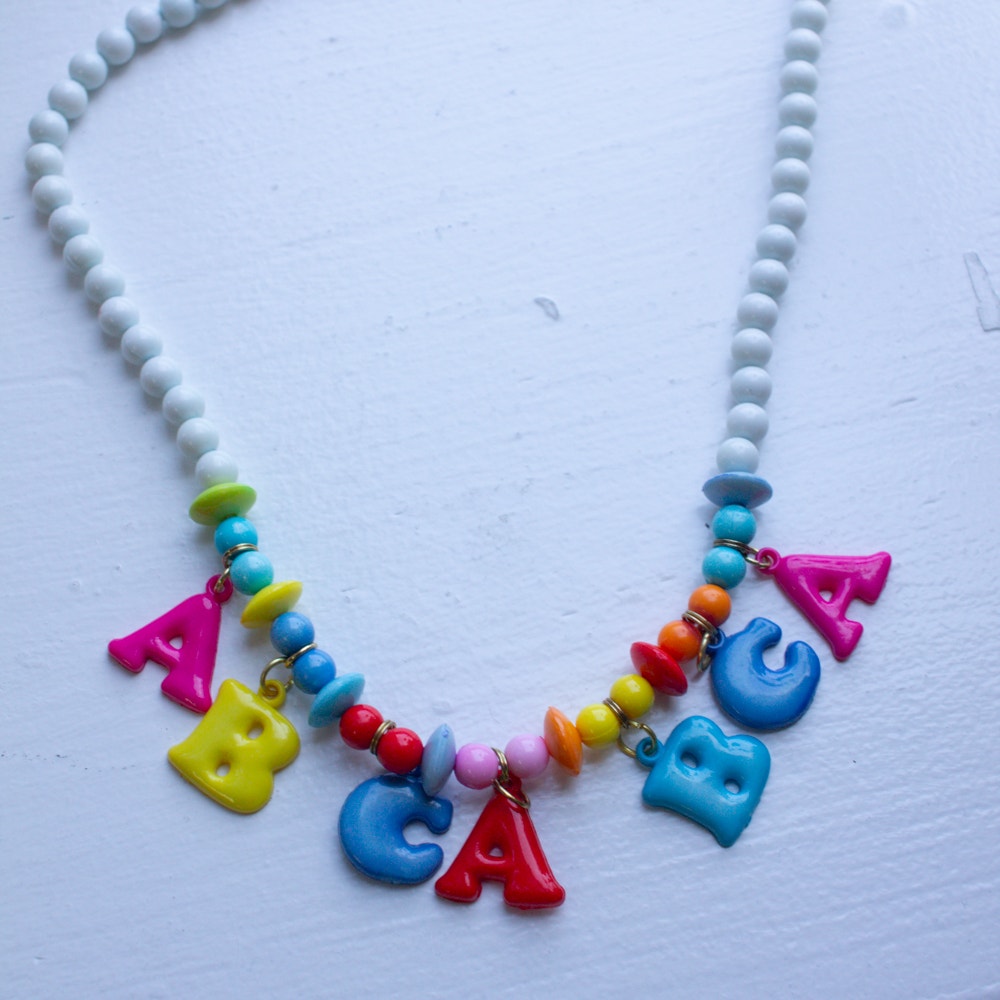Alphabet Necklace