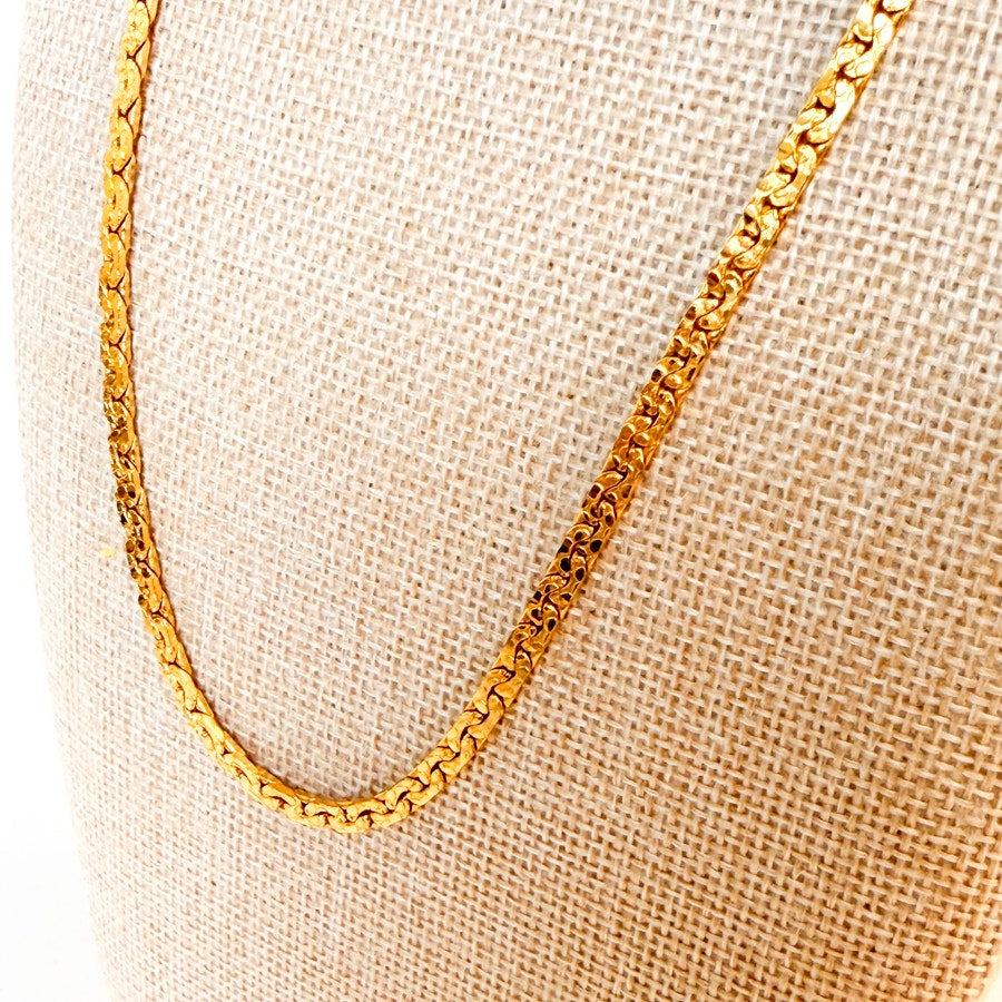14kt Gold Plated Chain necklace