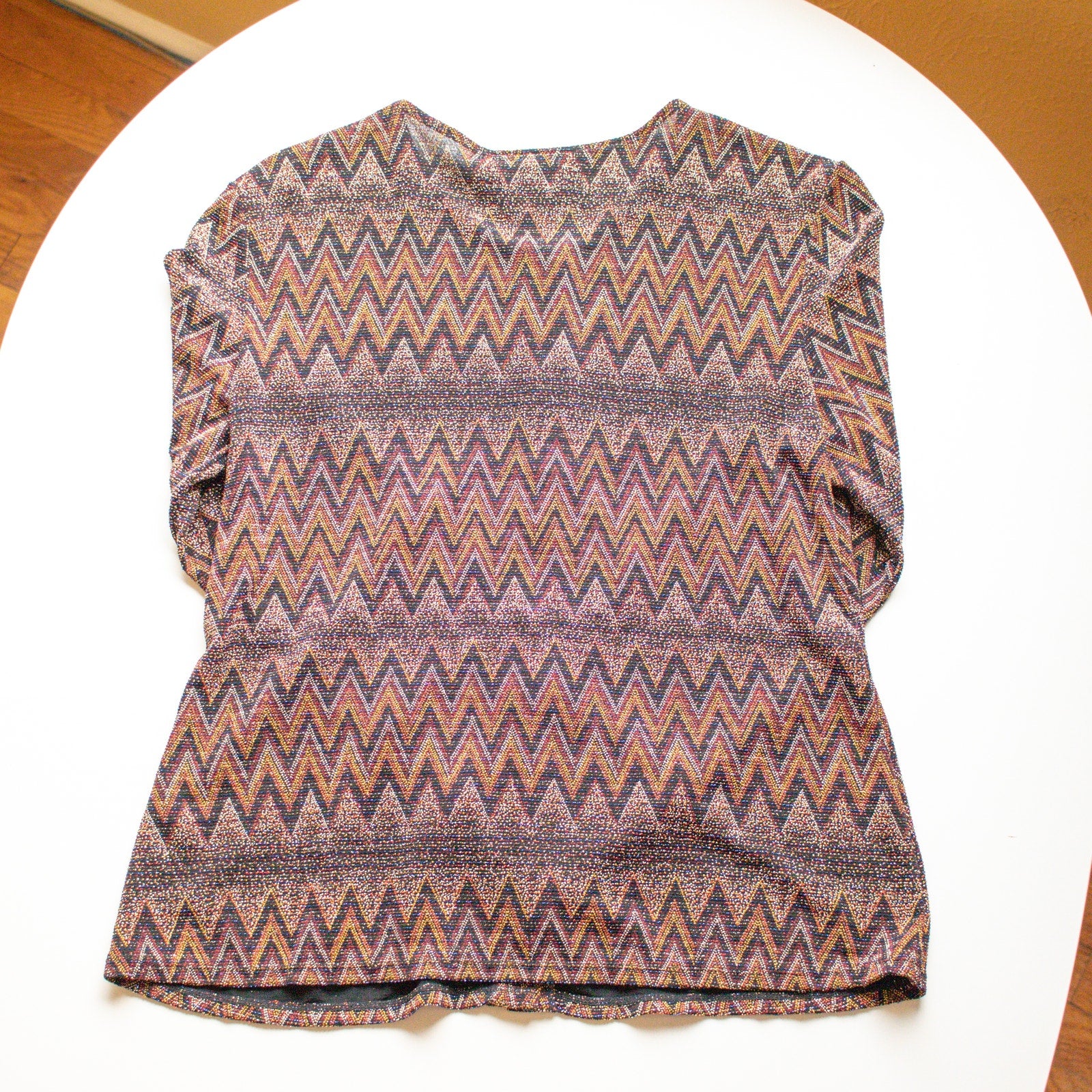 Vintage Sparkly Button Up Size 10