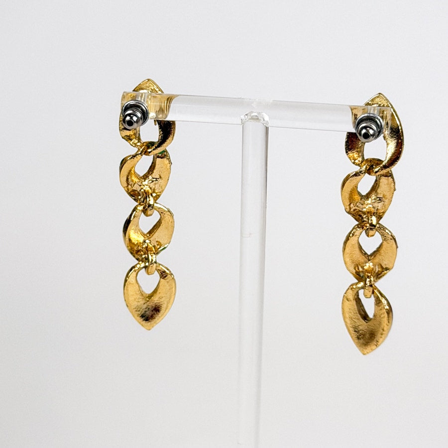 Deadstock Claire's Chunky Enamel Dangly Earrings
