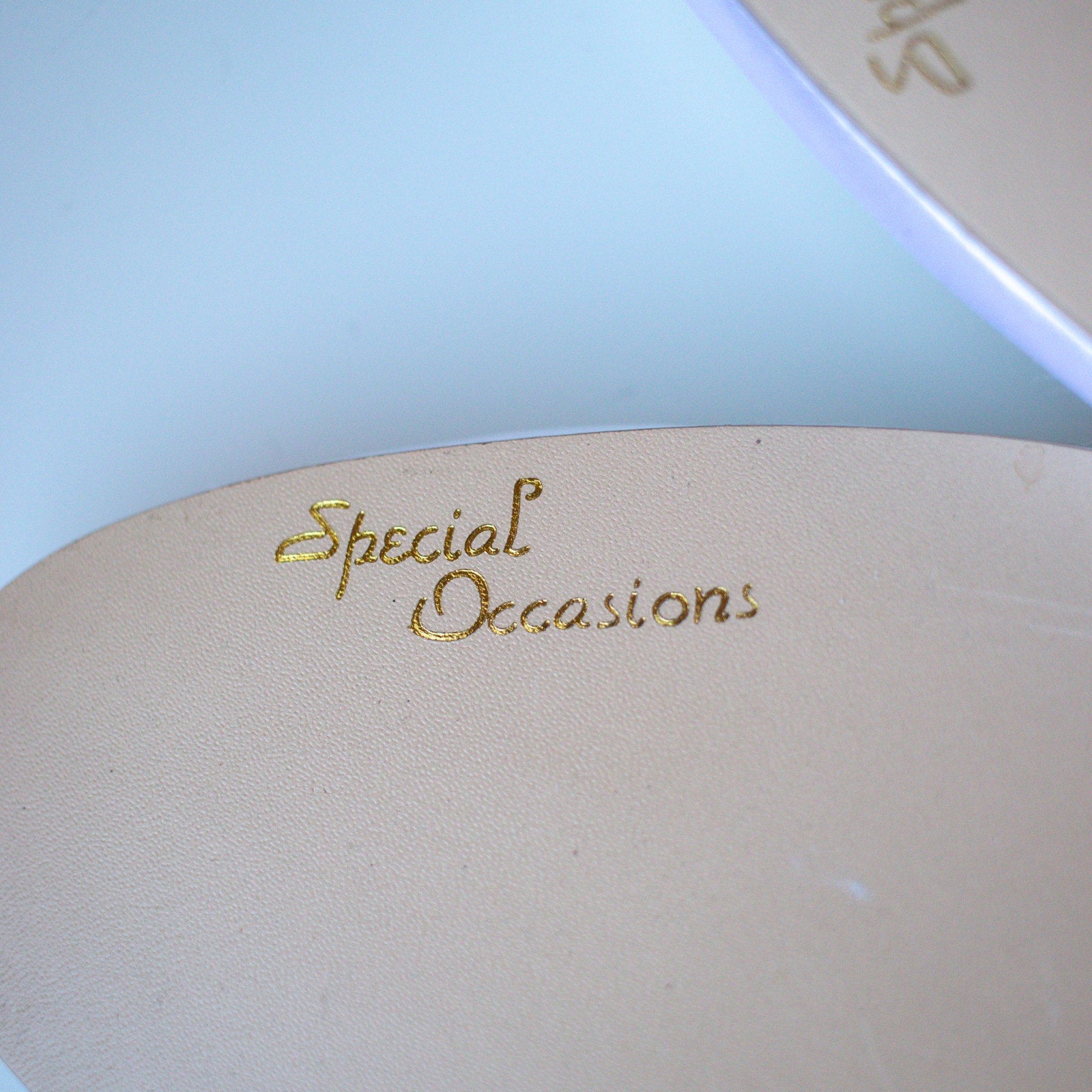 Special Occasions by Saugus Shoe Satin White Ballet Shoes Size 8W