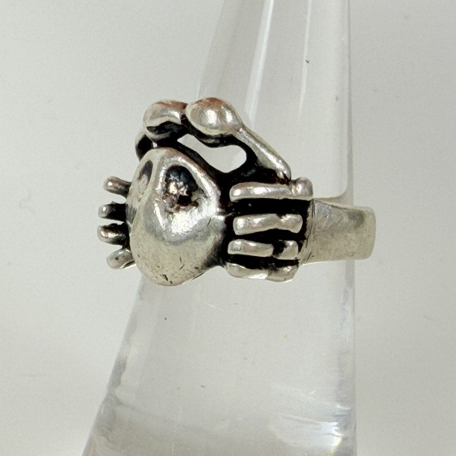 Silver Crab Ring Size 7