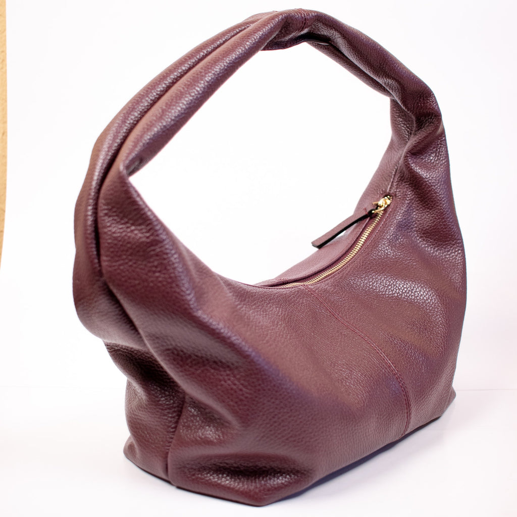 Hyer Goods The Everyday Burgundy Shoulder bag