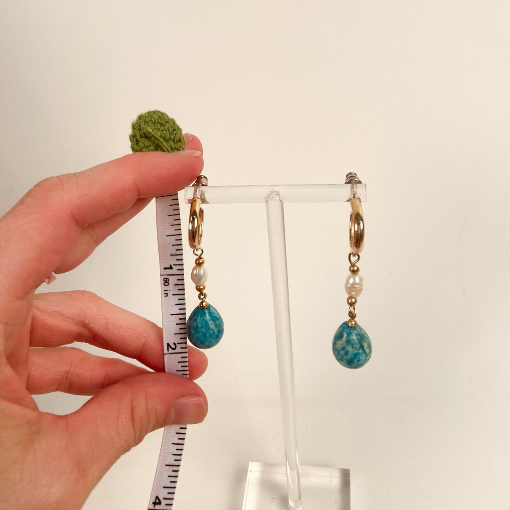 Freshwater Pearl Drop Earrings