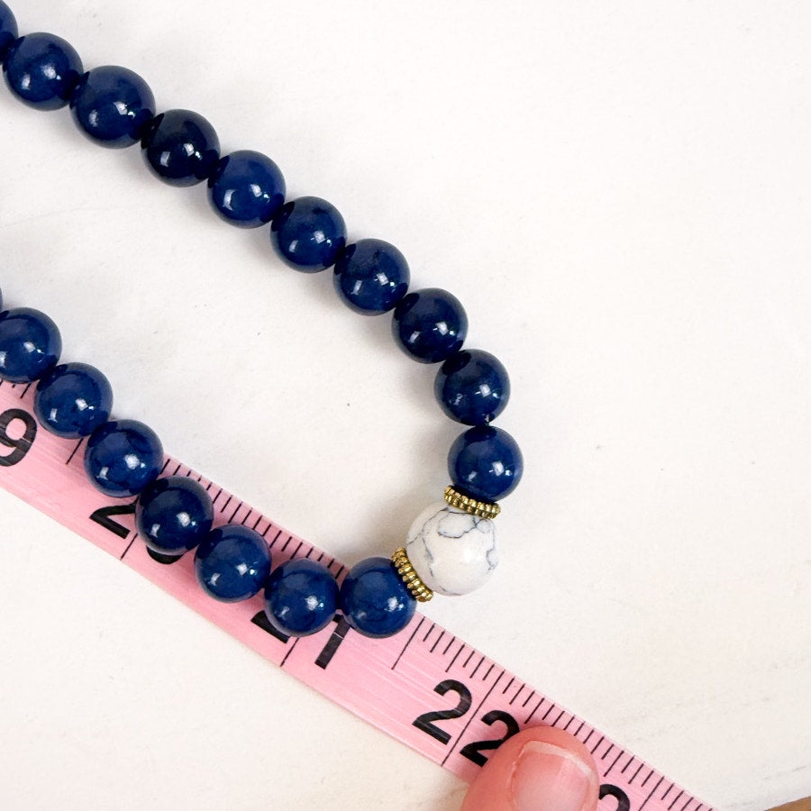 Lapis Mala Beads