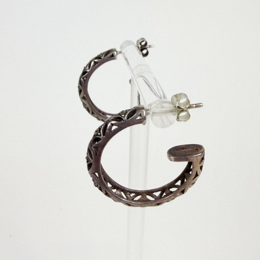 Sterling Silver Hoops