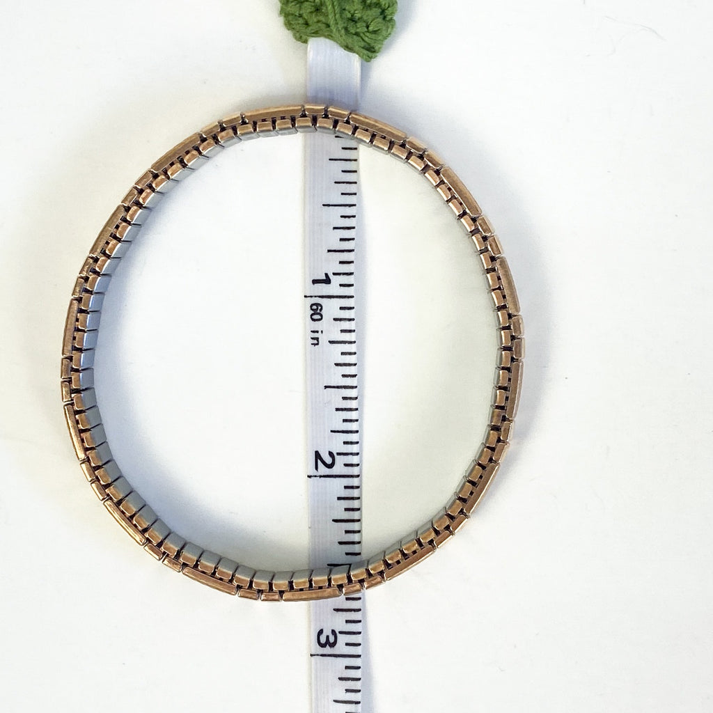 Stretchy Copper Tone Bangle
