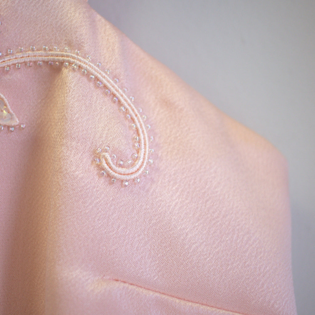 Nolan Miller Soft Pink Bedazzled Sleep Shirt Size 12