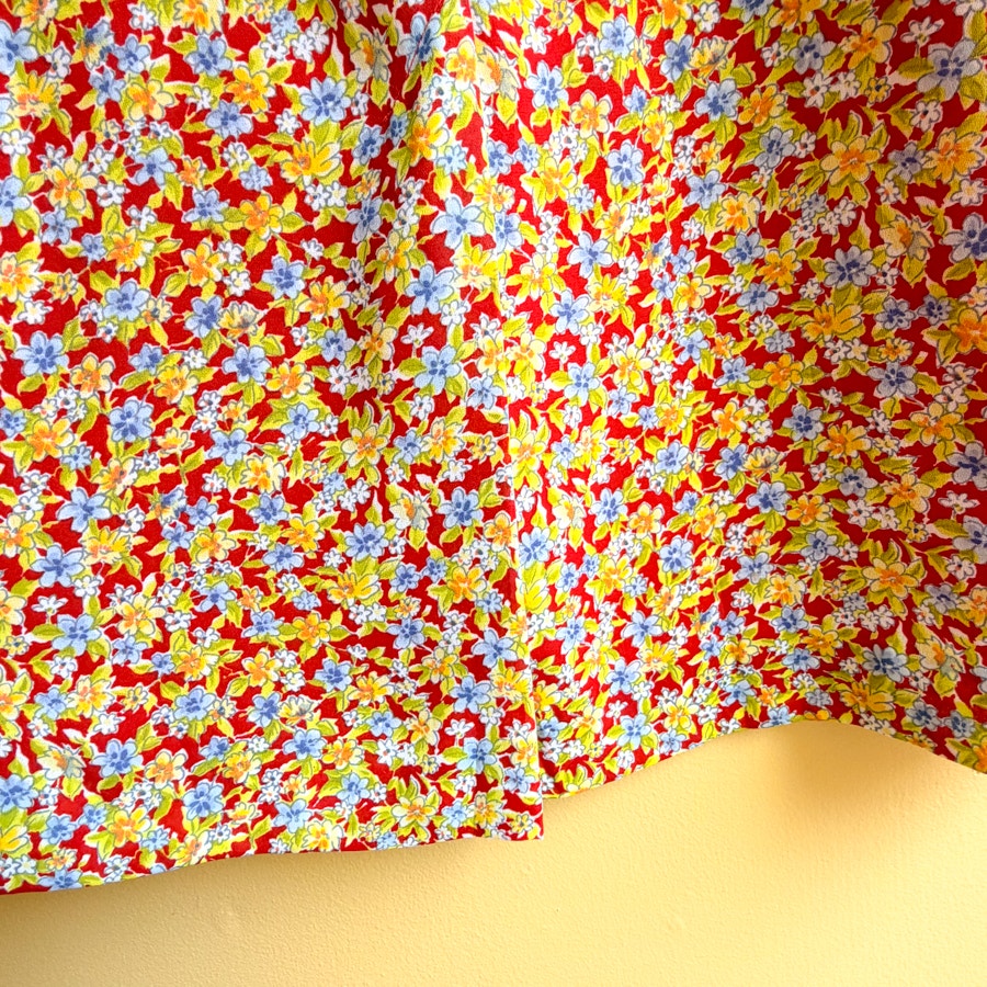 Women's Floral Midi/Maxi Skirt Vintage Size 12-14
