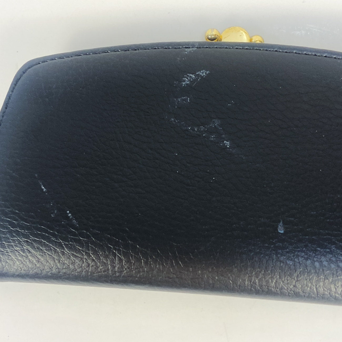 Black with Wildflower Embroidery Vintage Wallet