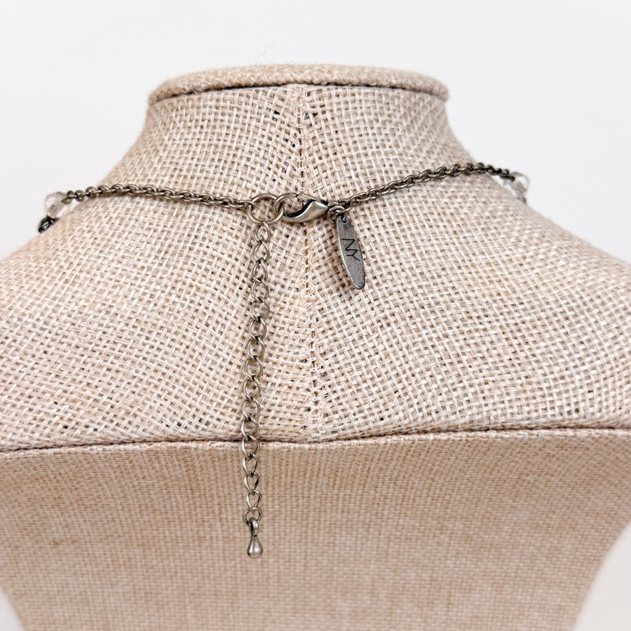 New York and Company Long Beaded Necklace