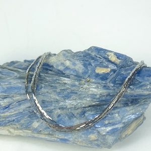 Silver Tone Multi Strand Bracelet.