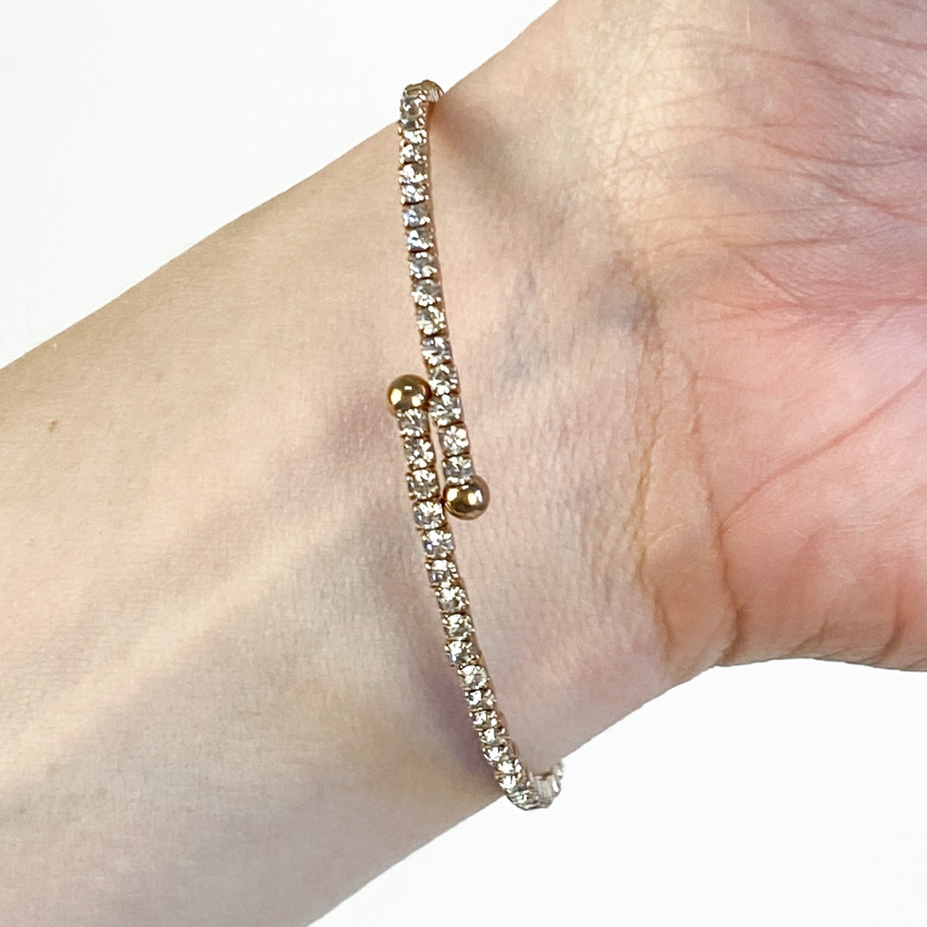 Adjustable Rhinestone Bracelet