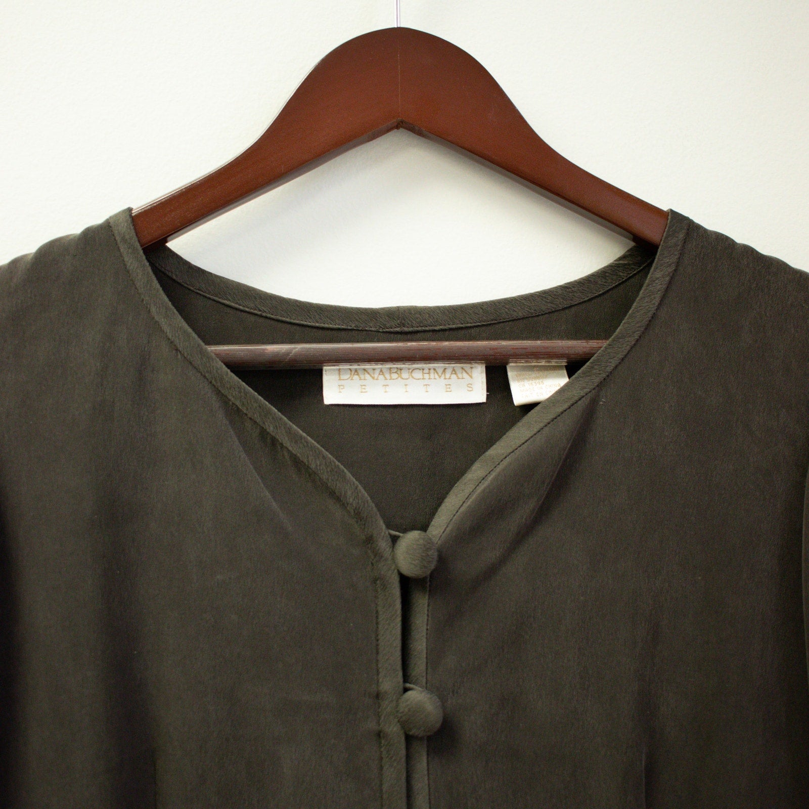 Dana Buchman Petites Vintage Silk Suite Size 2