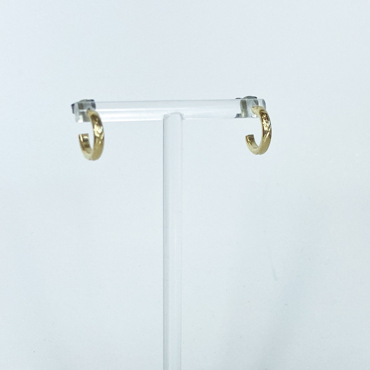 Vintage Small Gold Hoop Earrings